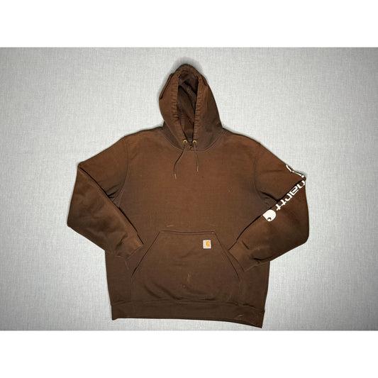 Carhartt Original Fit Faded Pullover Workwear Hoodie XL