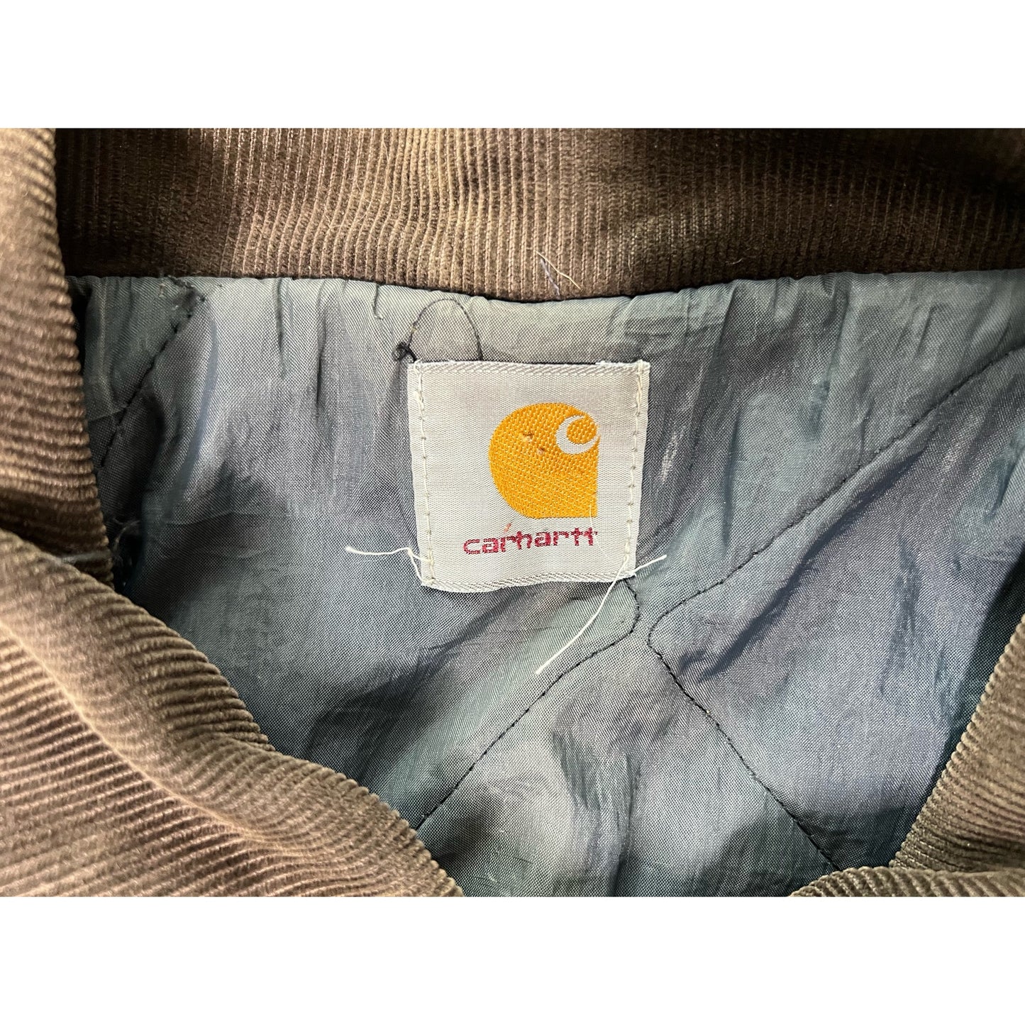 Vintage Carhartt Green Quilt Lined Detroit Jacket 2XL 28x28