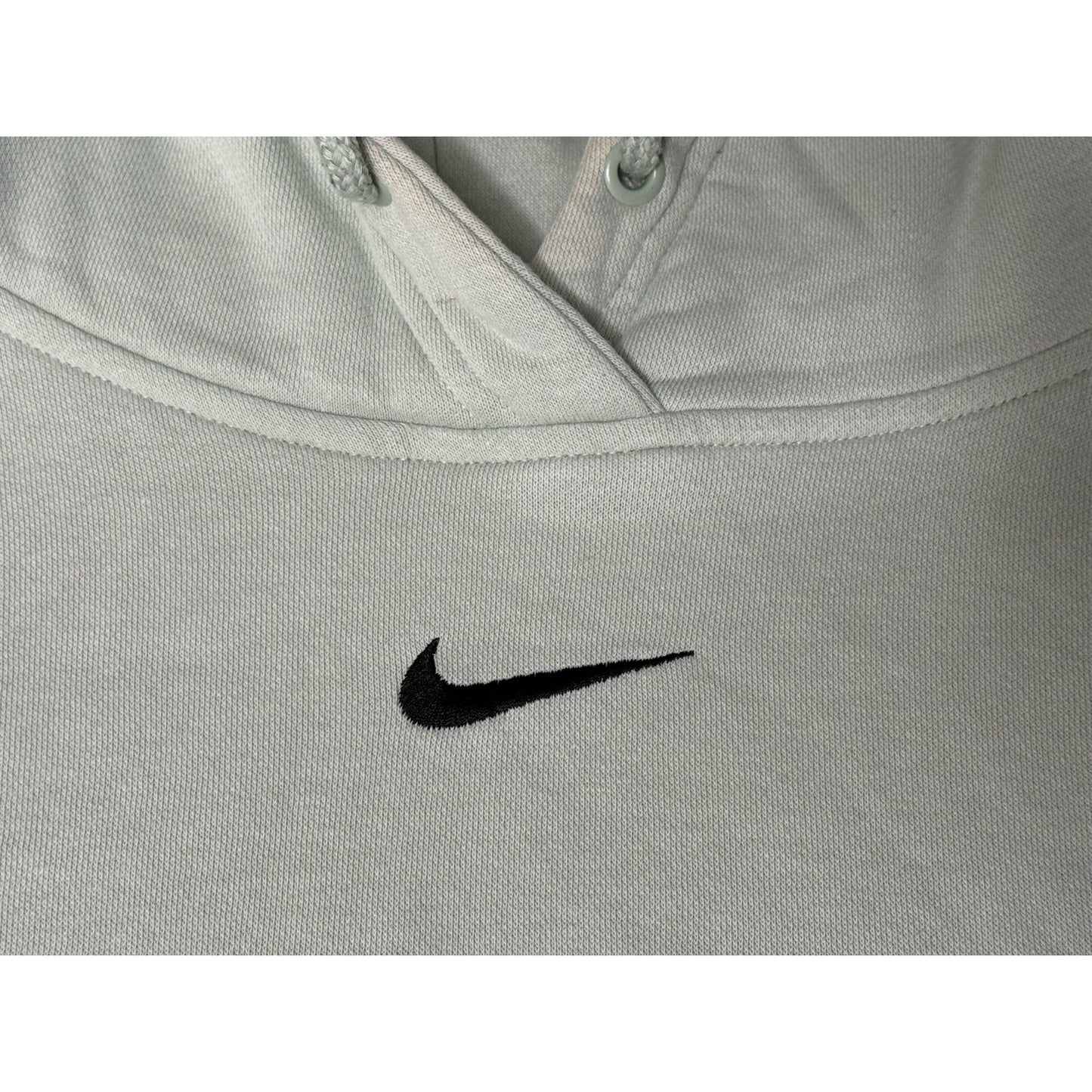 Nike Center Check Muted Mint Green Pullover Hoodie Large