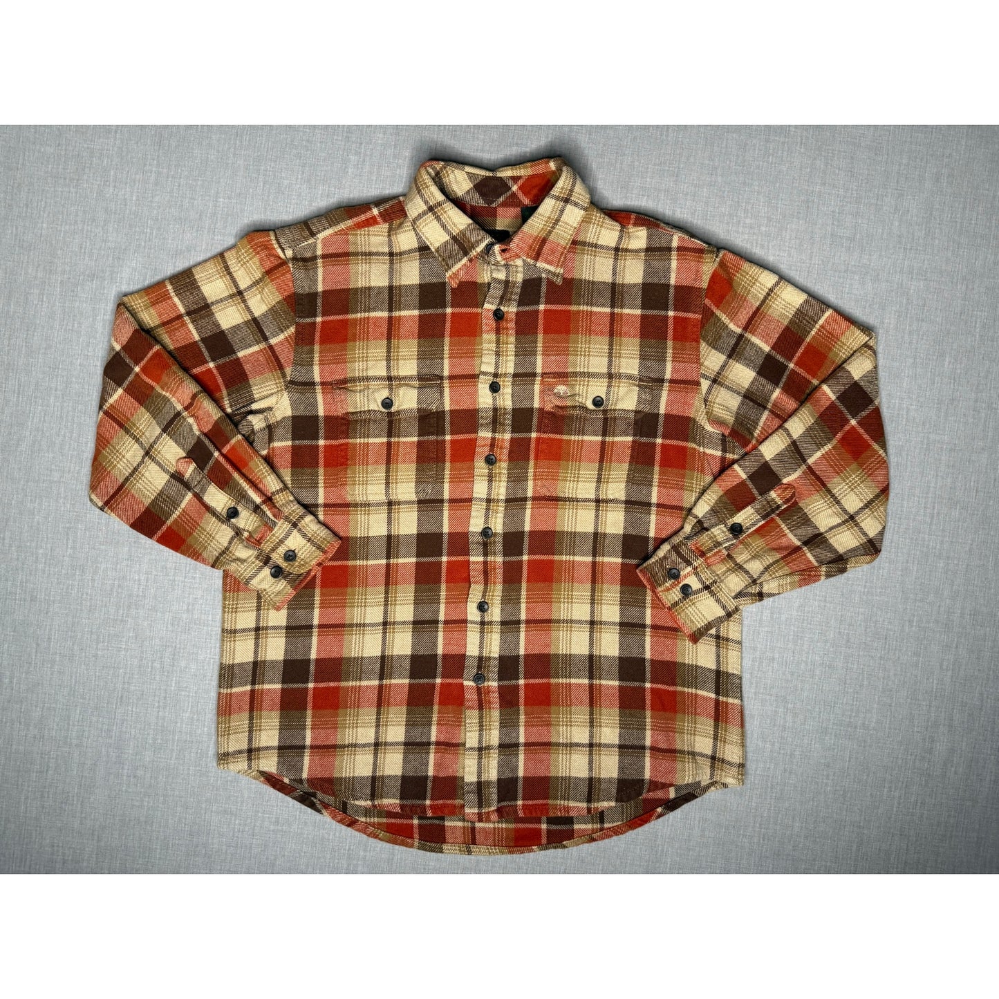 Timberland Button Up Flannel Shirt Large