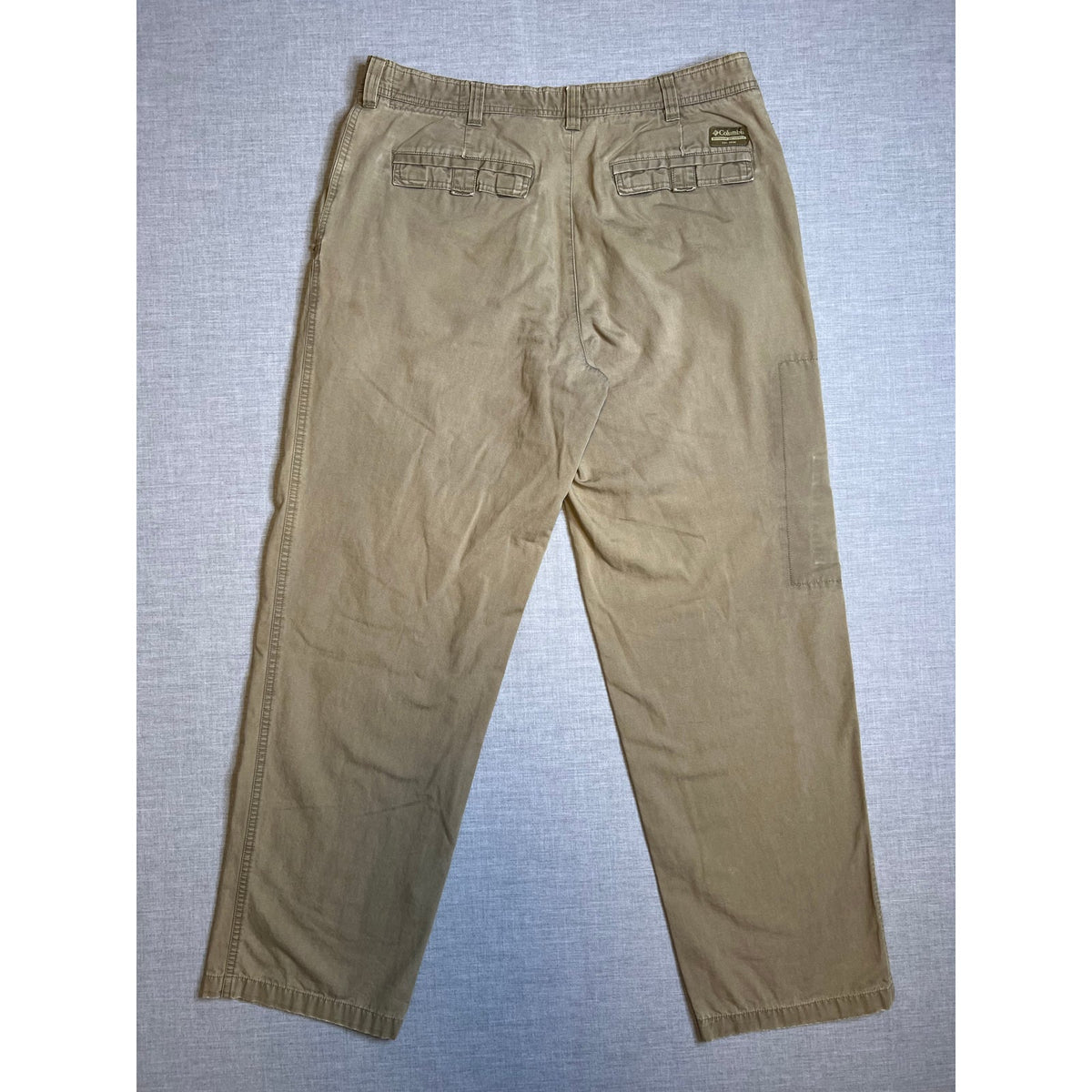 Columbia Sportswear Hiking Outdoor Utility Pants Tan 36x32