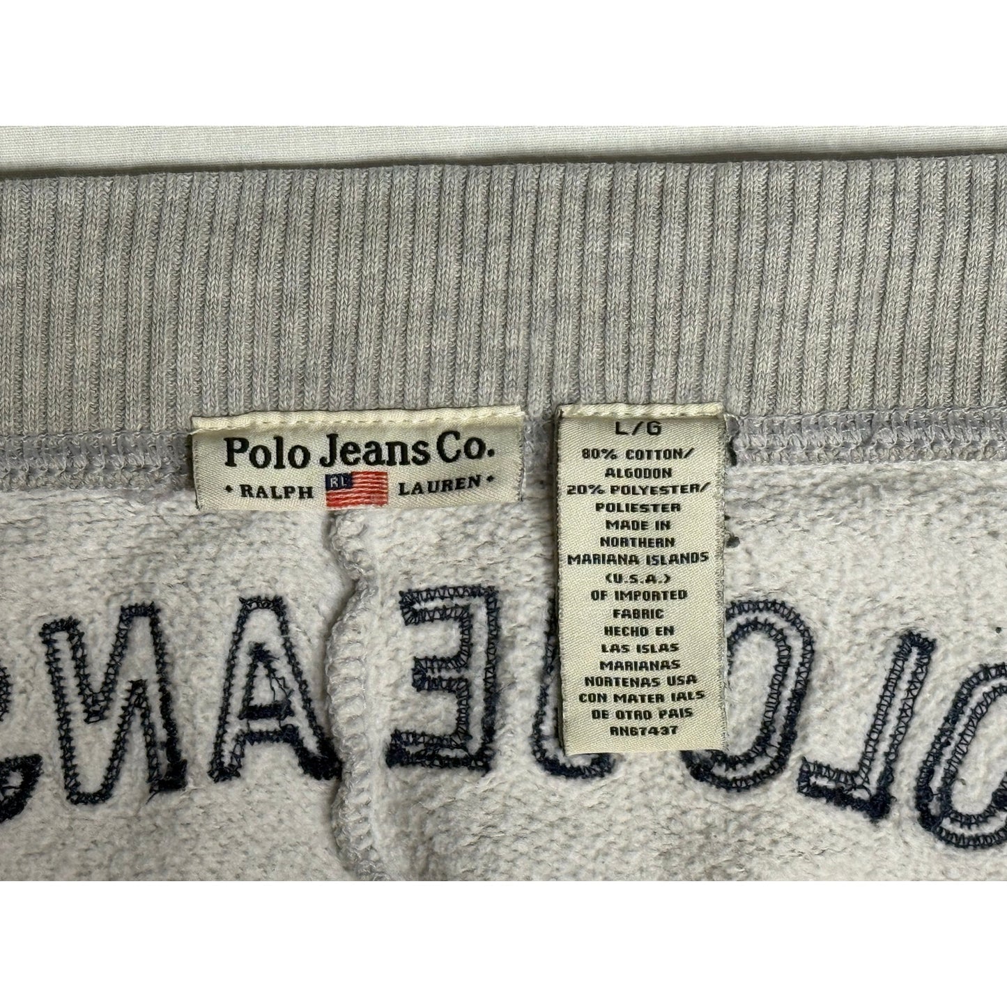 Vintage Polo Jeans Co. Ralph Lauren Wide Leg Sweatpants Women's Large