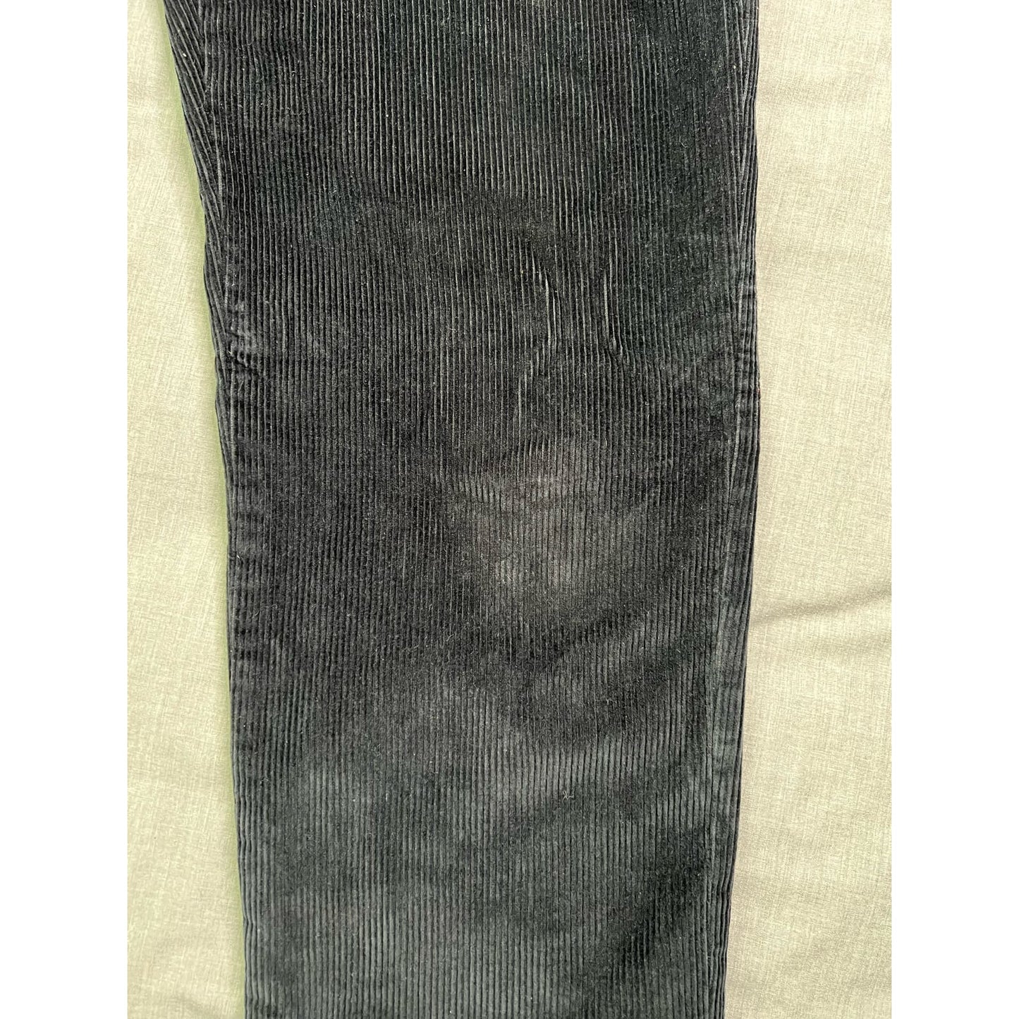 Nautica Black Button Pocket Corduroy Pants 34x32