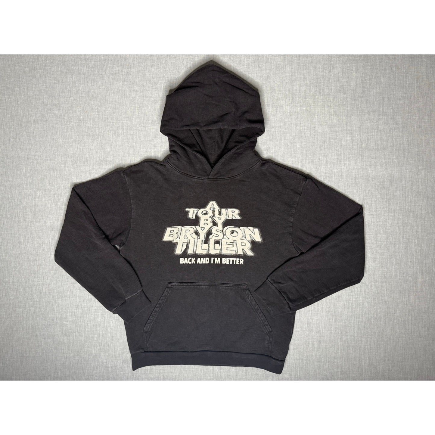 Bryson Tiller Back And I'm Better Tour Hoodie Pullover Sweatshirt Medium