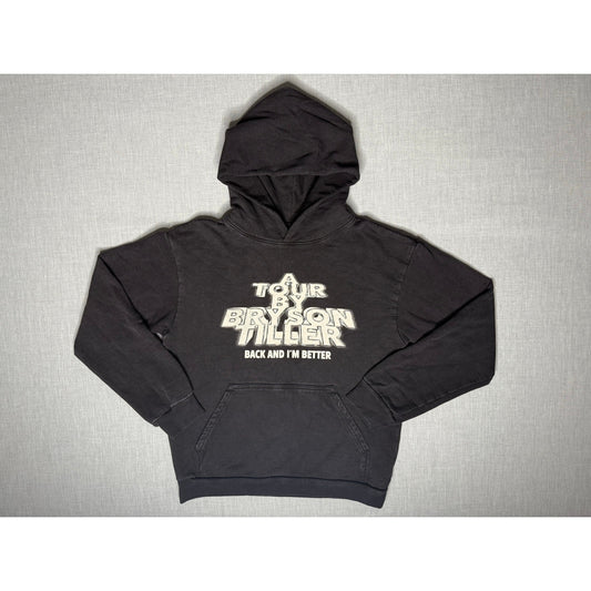 Bryson Tiller Back And I'm Better Tour Hoodie Pullover Sweatshirt Medium