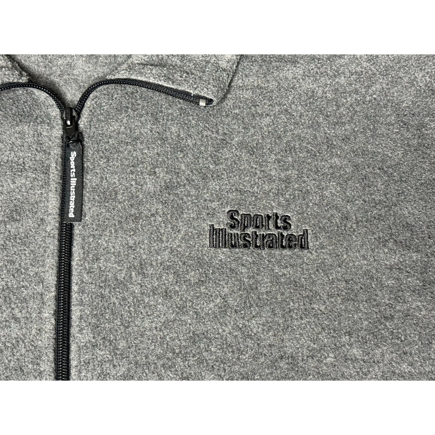 Sports Illustrated Fleece Full Zip Collared Sweatshirt XL