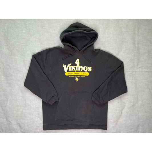 Reebok Minnesota Vikings Brett Favre Pullover Hoodie Large