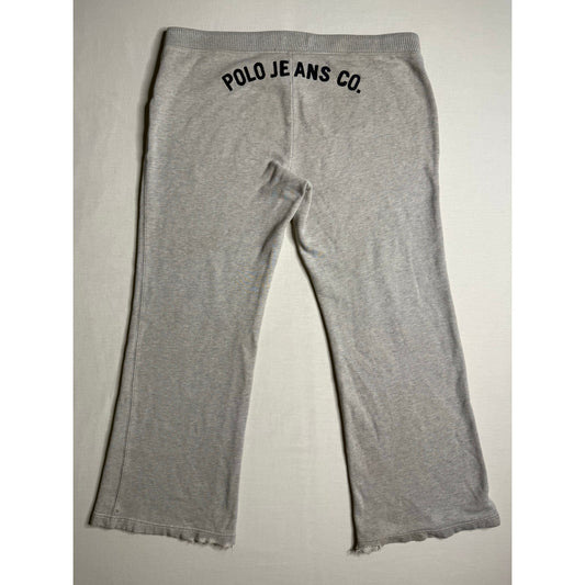 Vintage Polo Jeans Co. Ralph Lauren Wide Leg Sweatpants Women's Large
