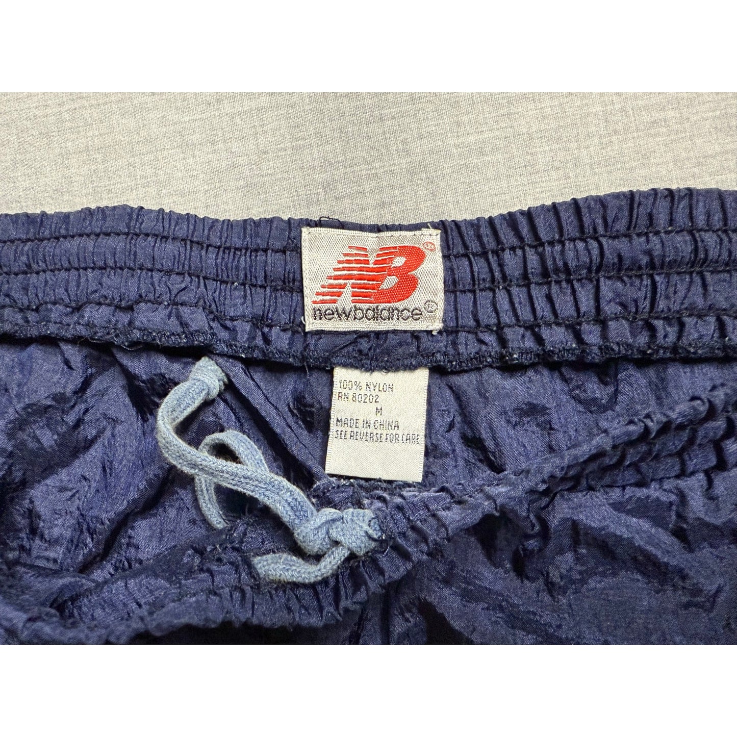 Vintage 90s New Balance Adjustable Windbreaker Track Pants Medium