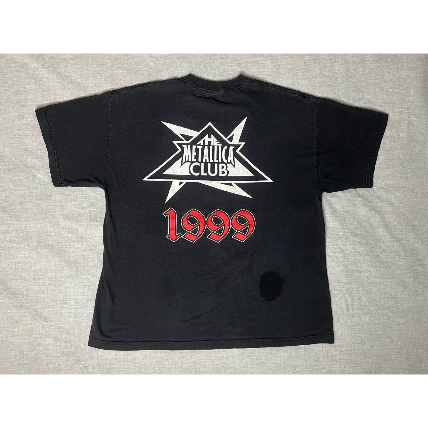 Vintage 1999 The Metallica Club Band T-shirt 2XL