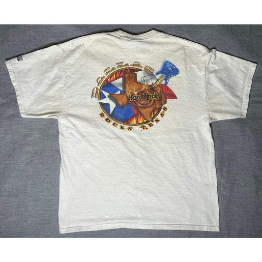 Vintage Hard Rock Cafe Dallas Texas Graphic T-Shirt XL