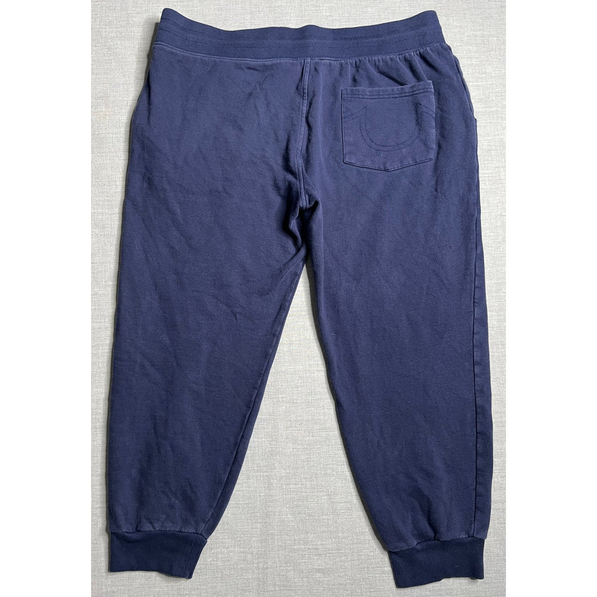 True Religion Navy Blue Jogger Sweatpants XL