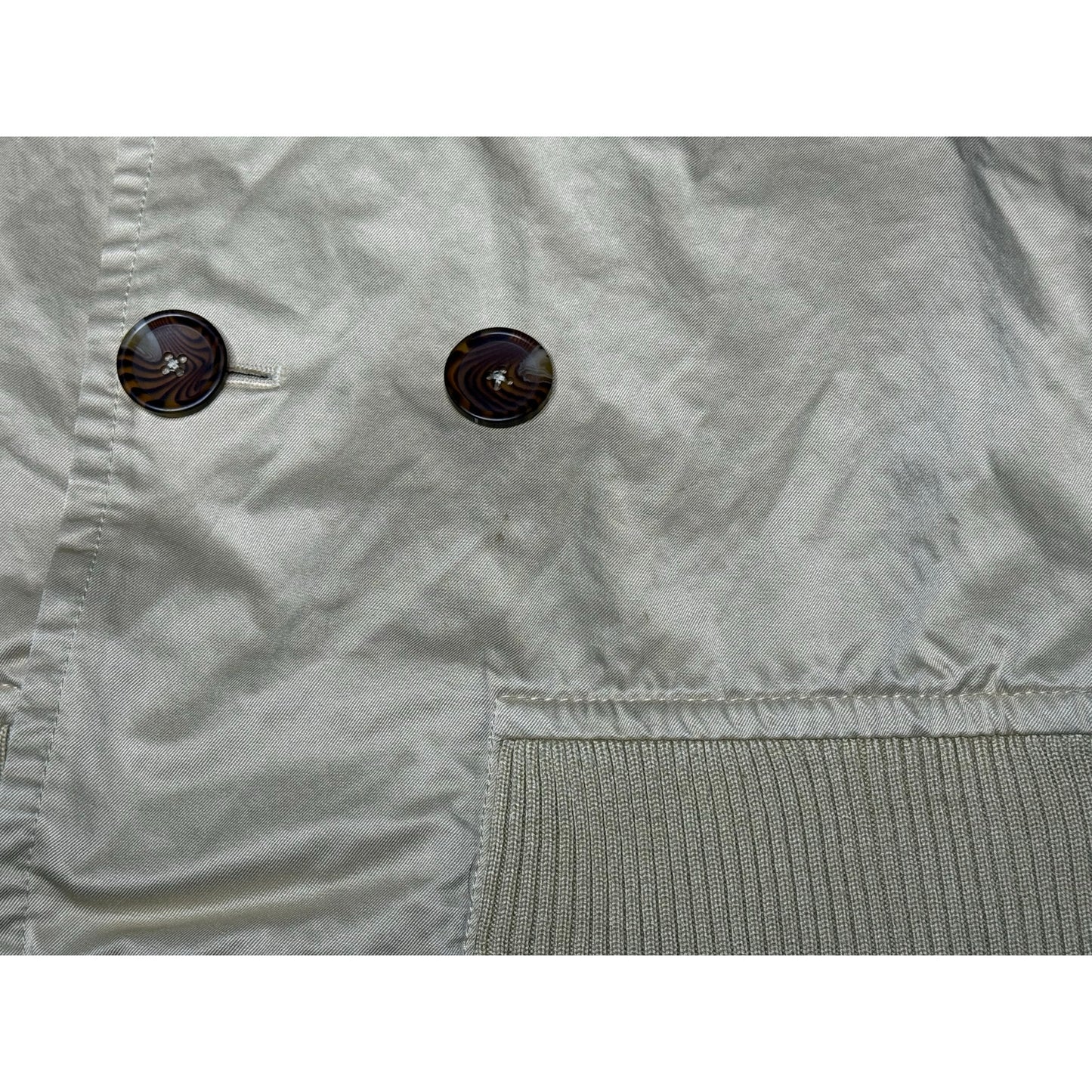 Vintage Y2K Sean John Double Breasted Bomber Aviator Jacket 3XL