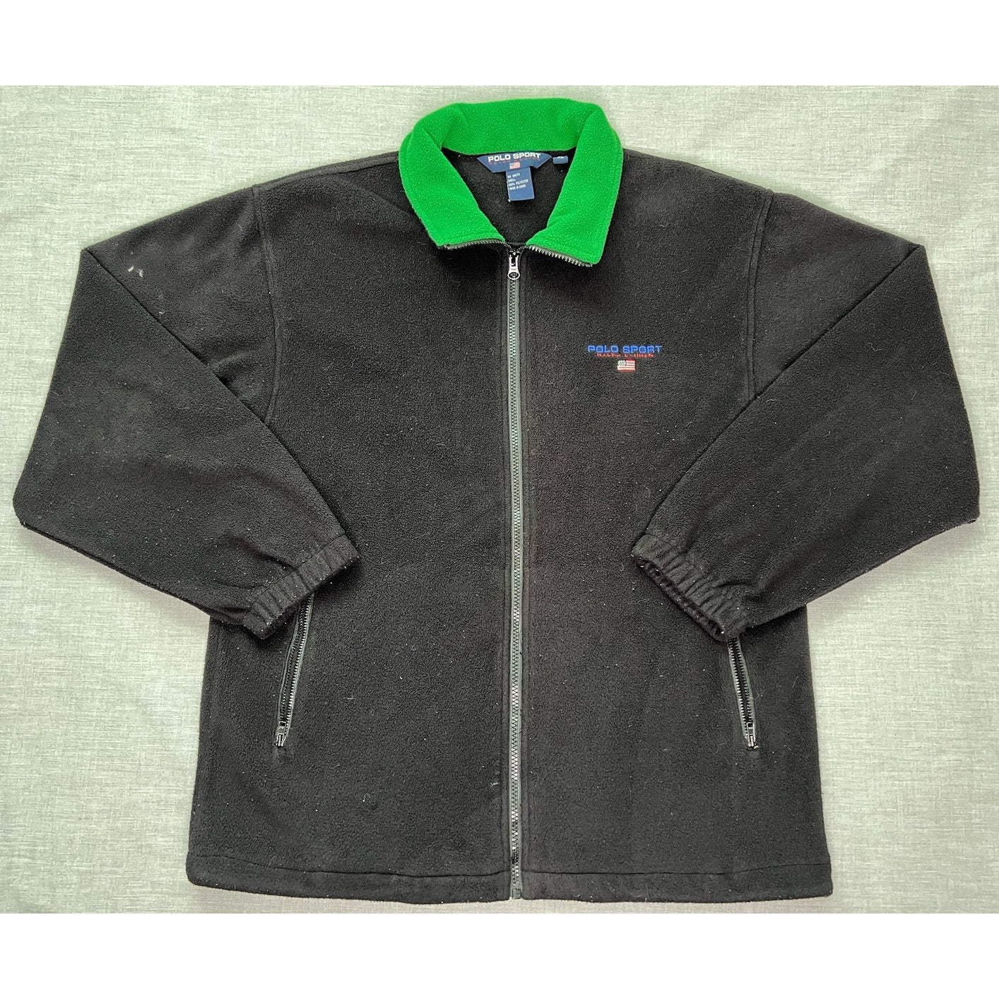 Vintage Polo Sport Ralph Lauren Full Zip Fleece Jacket XL