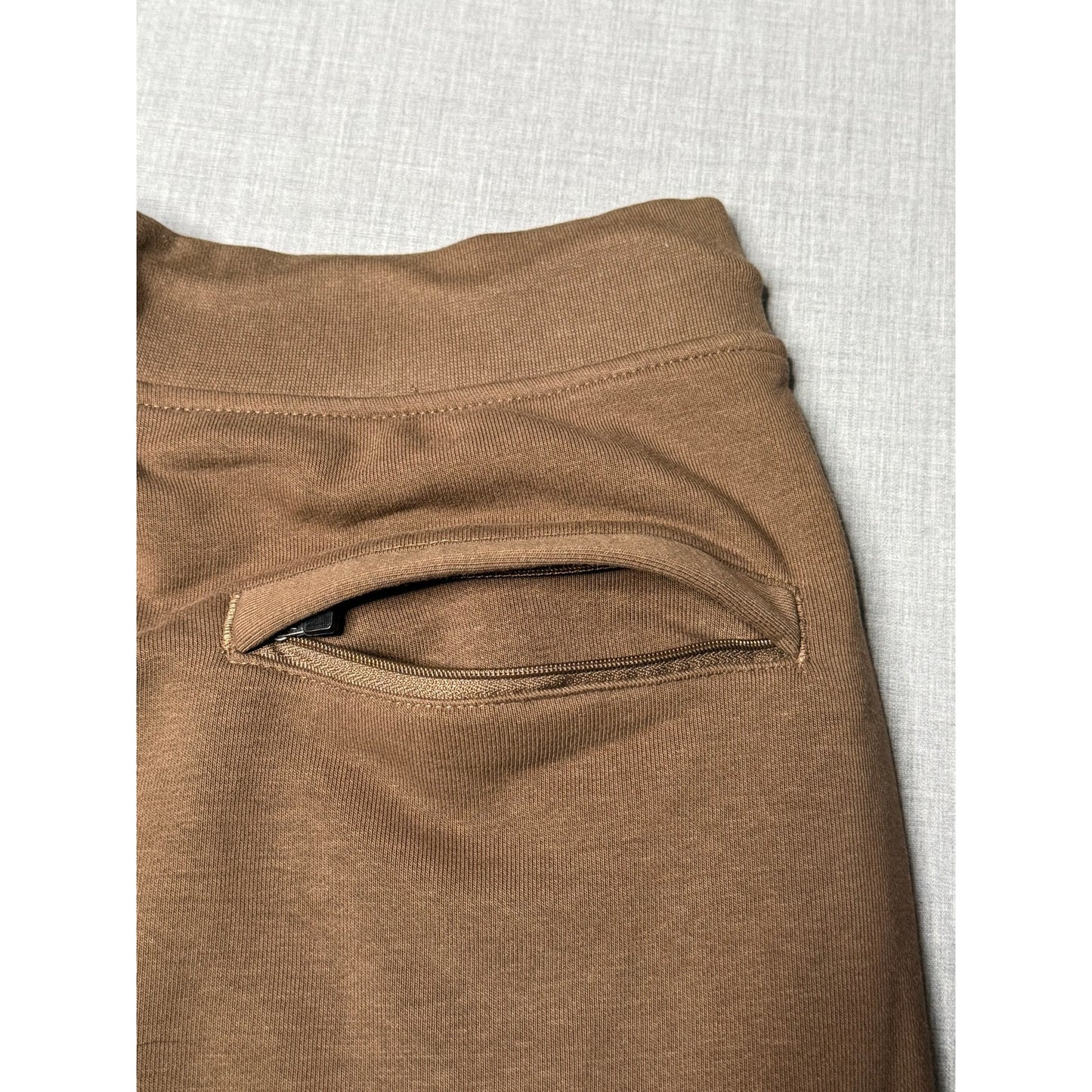 Kappa Brown Puff Print Logo Jogger Sweatpants Medium