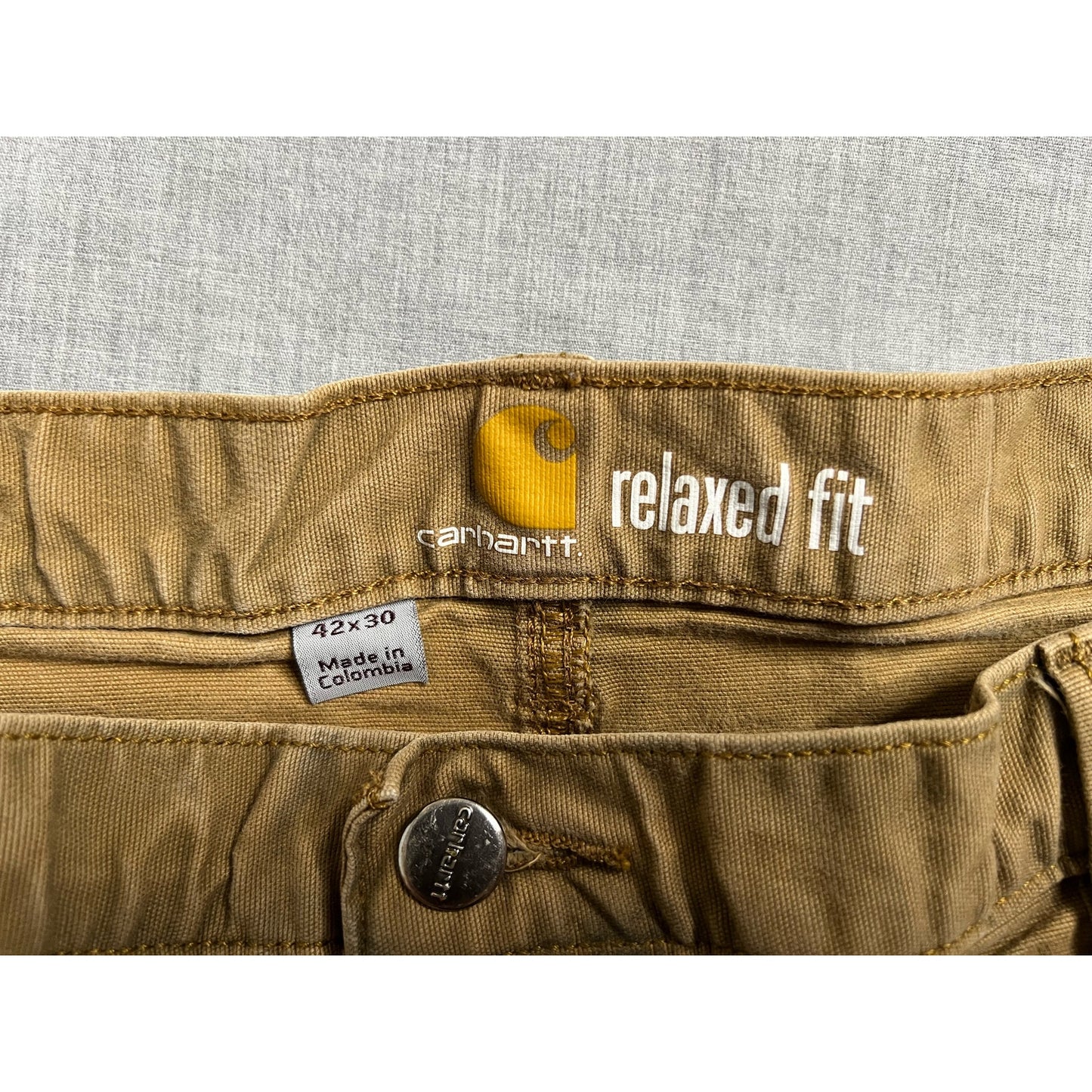 Carhartt Relaxed Fit Carpenter Work Pants 42x30