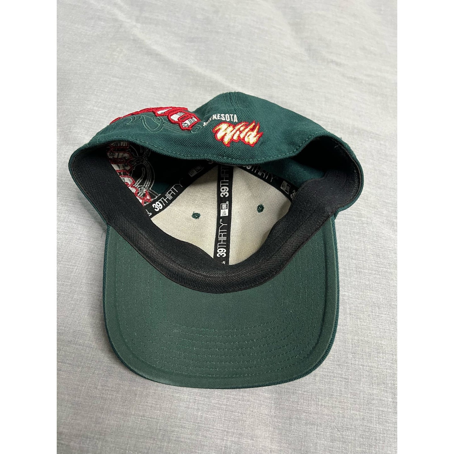 Minnesota Wild NHL Hockey New Era Fitted Hat Small-Medium