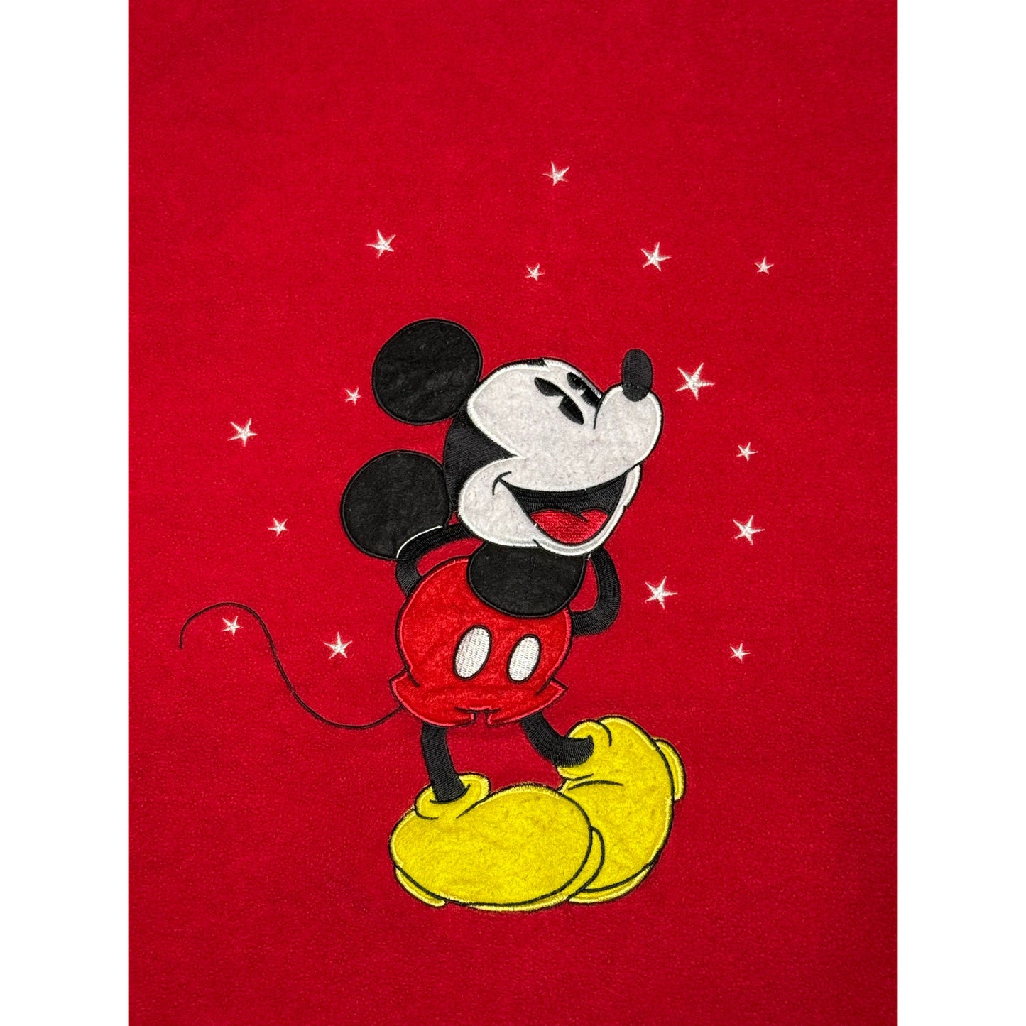 Vintage Mickey Mouse Disney Full Zip Fleece Hoodie Women’s 2XL