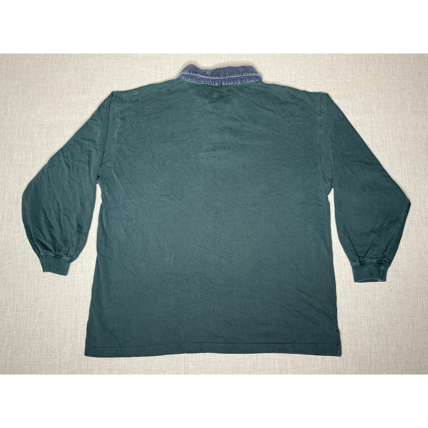 Vintage Knights of Round Table Long Sleeve Polo Shirt XL