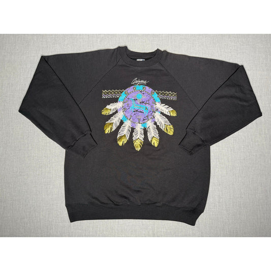 Vintage 90s Arizona Dream Catcher Pullover Crewneck Sweatshirt XL