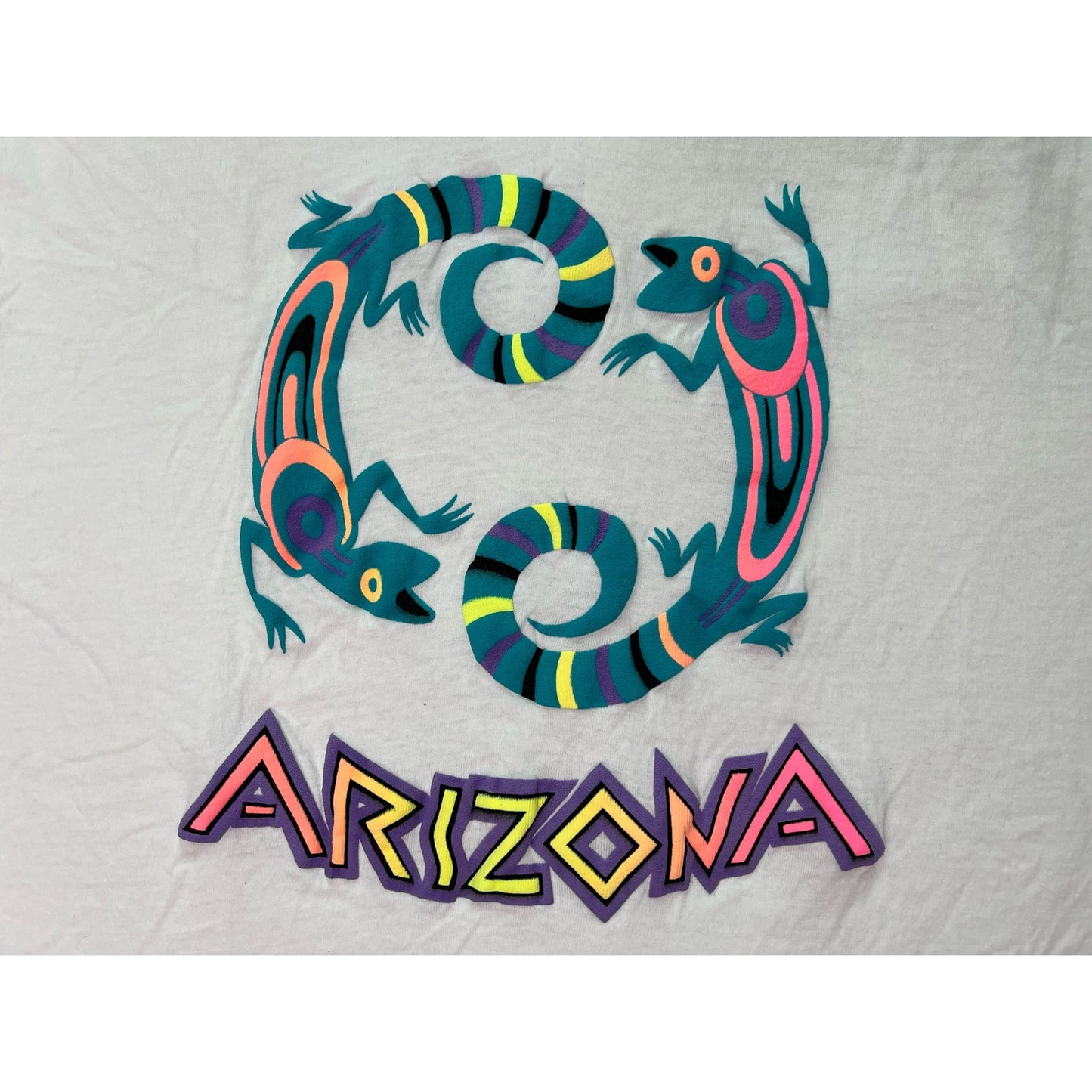 Vintage Arizona Lizard Single Stitch T-shirt Large