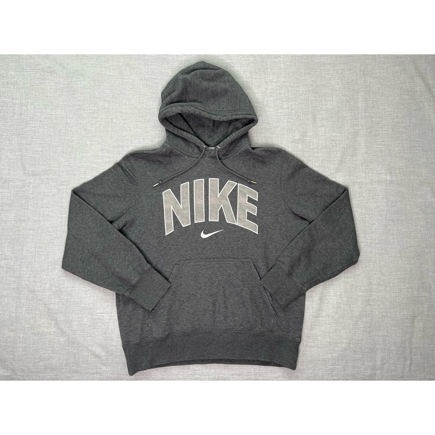 Nike Spell Out Logo Pullover Hoodie Medium