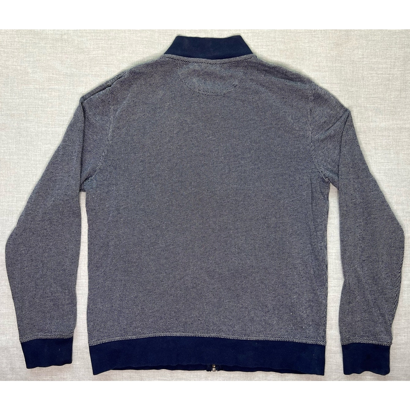 Michael Kors Full Zip Mock Neck Knit Jacket Large