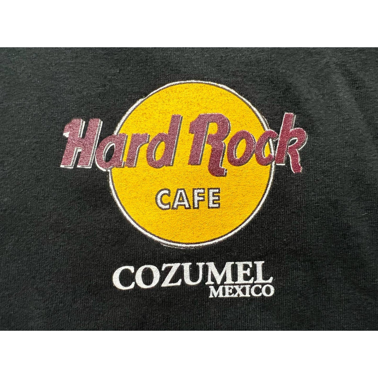 Hard Rock Cafe Cozumel Mexico Double Sided T-shirt Large