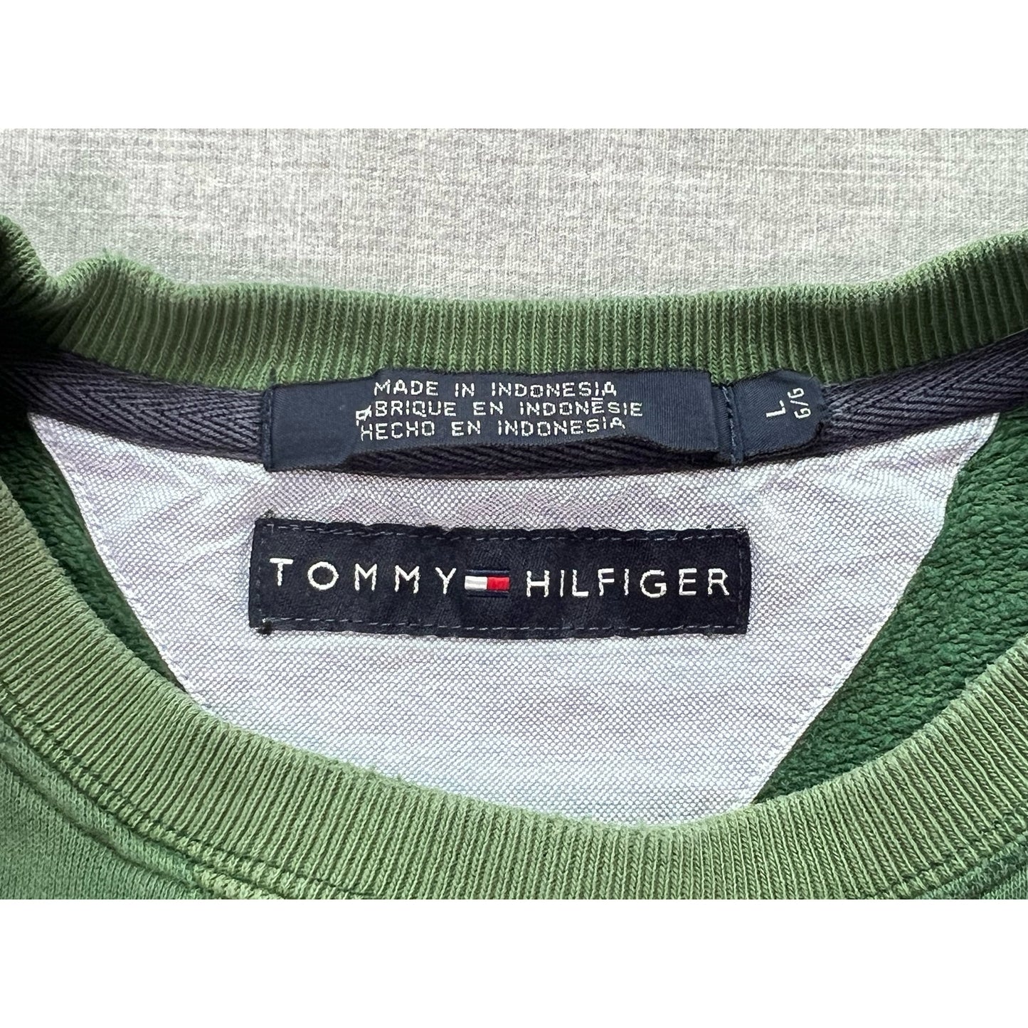 Vintage Y2K Tommy Hilfiger Pullover Crewneck Sweatshirt Large