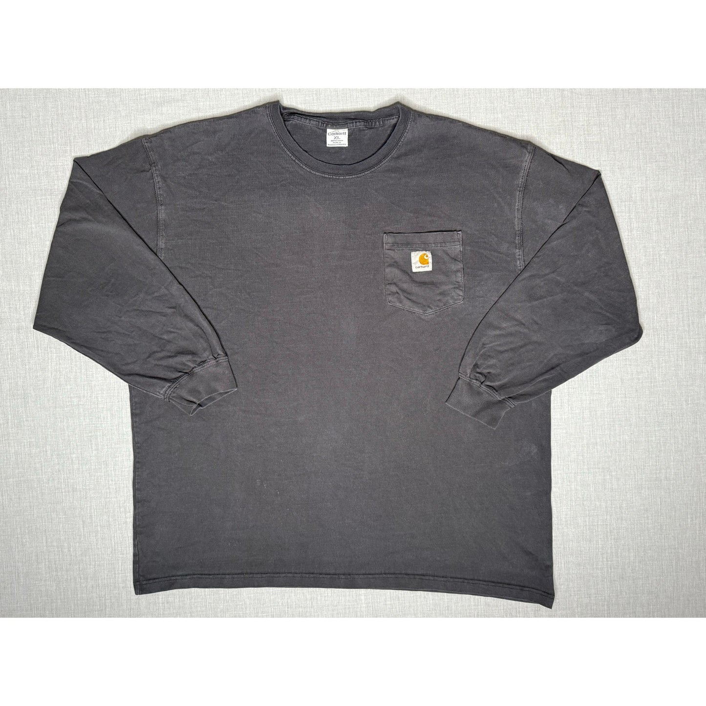 Vintage Y2K Carhartt Long Sleeve Workwear Pocket T-shirt XL