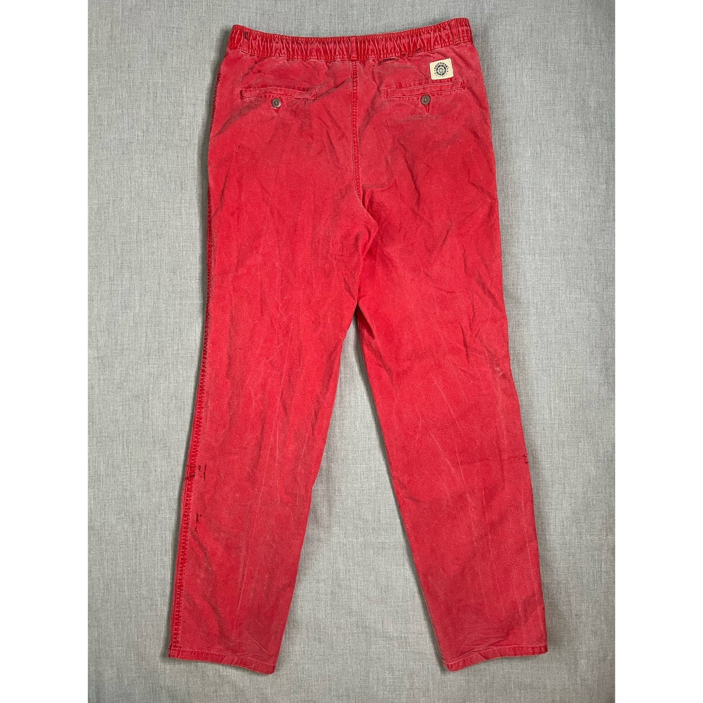 Vintage Brittgear Casual Red Adjustable Pants Small 34x32