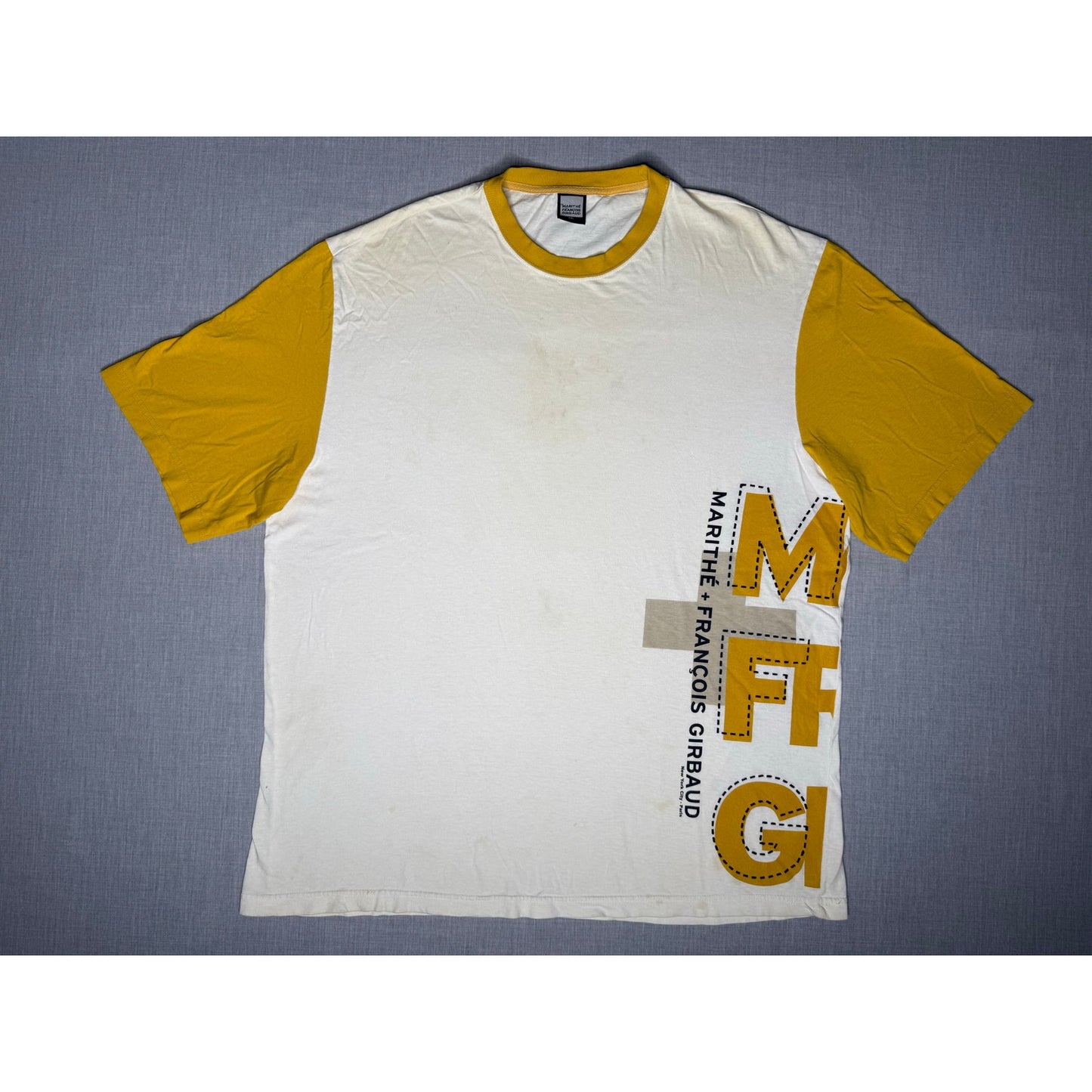 Vintage Y2K Marithe + Francois Girbaud New York Paris T-shirt 2XL