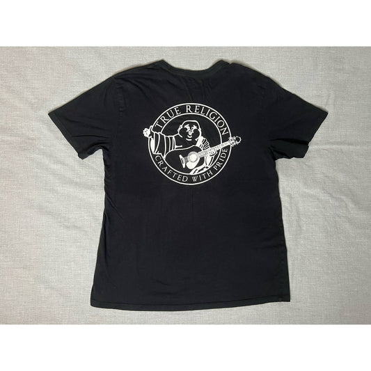 True Religion Black T-shirt Large