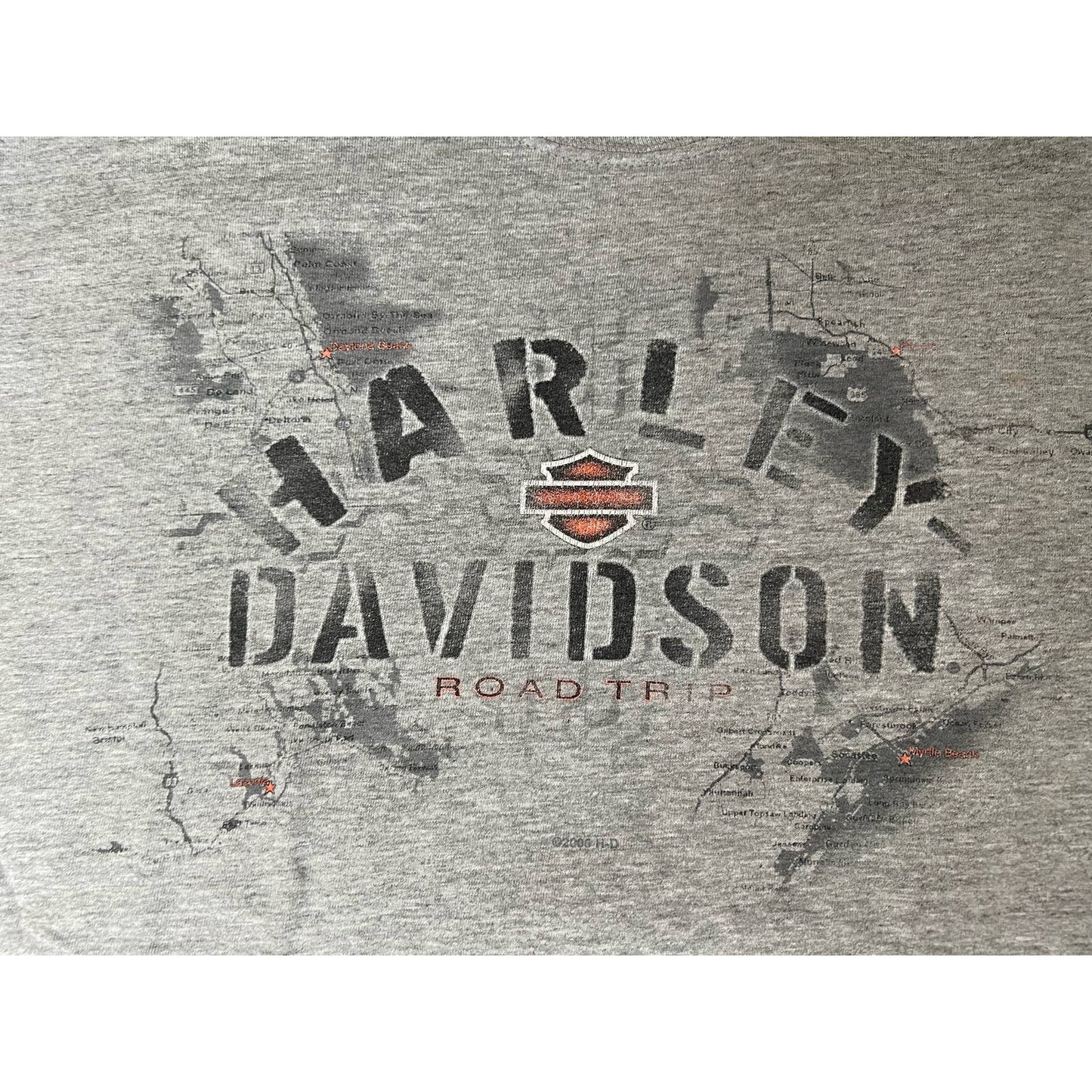 Harley Davidson Low Country Charleston South Carolina T-shirt Medium