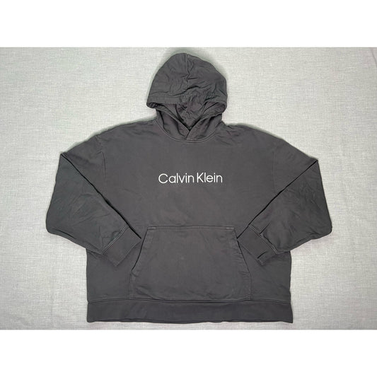 Calvin Klein Relaxed Fit Pullover Hoodie XL