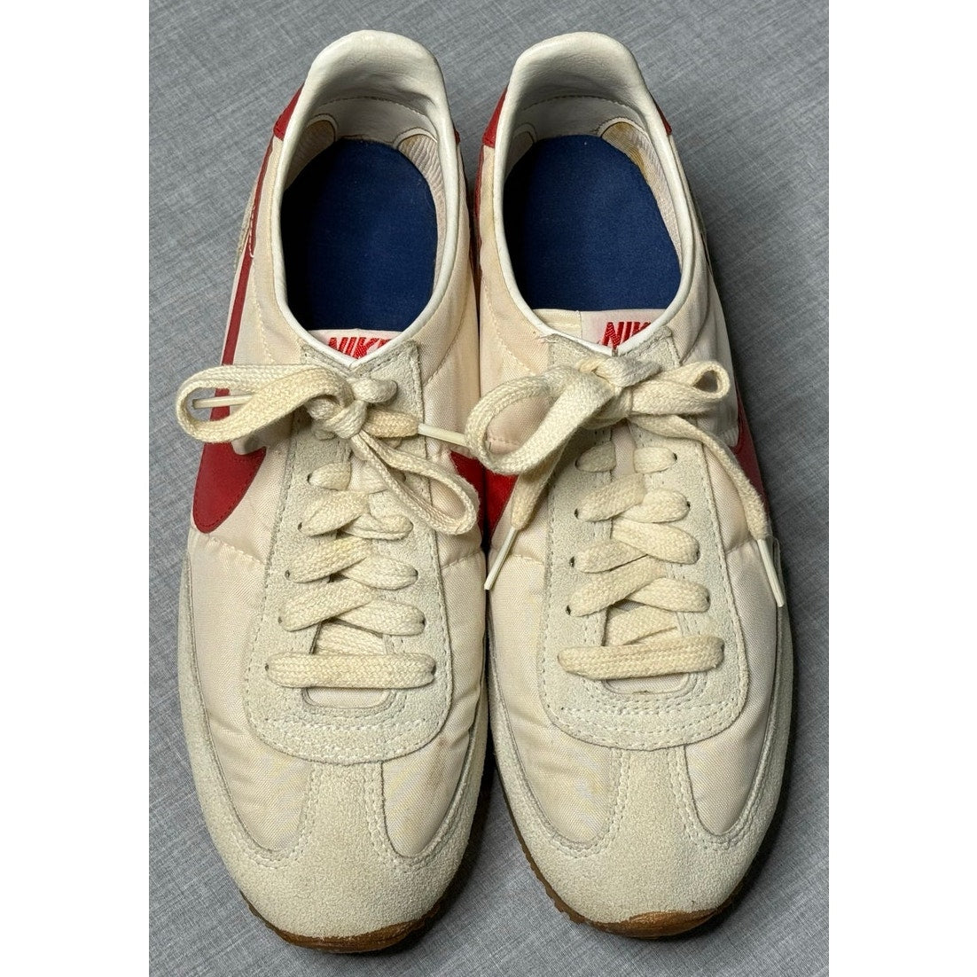 Vintage 1982 Nike Waffle Trainer Running Shoes 820507 Mens 9.5