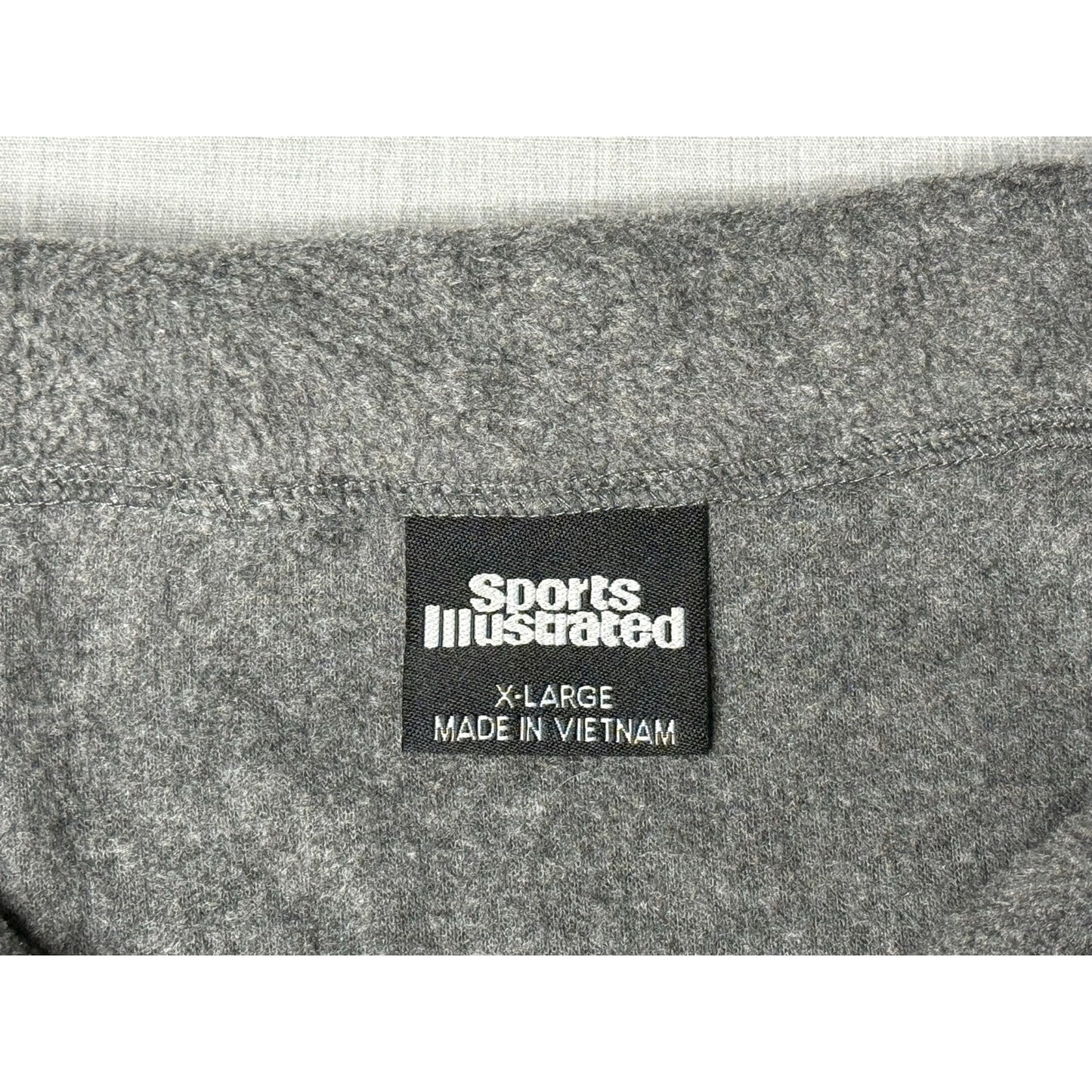Sports Illustrated Fleece Full Zip Collared Sweatshirt XL
