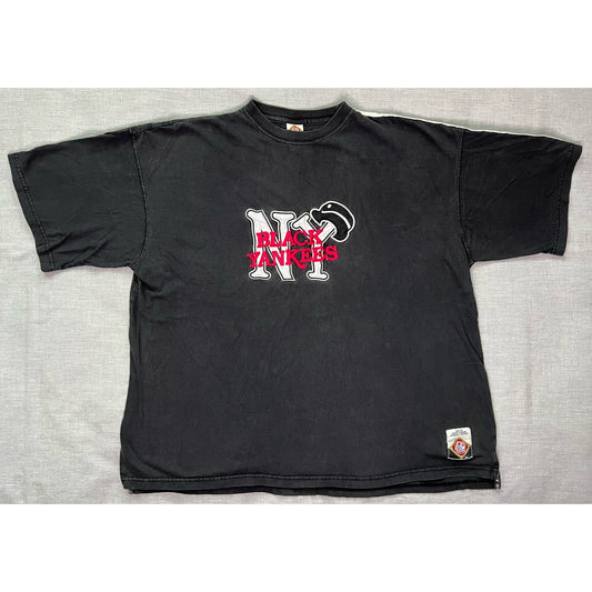 Vintage New York Black Yankees Urban Legends Baseball T-shirt 2XL
