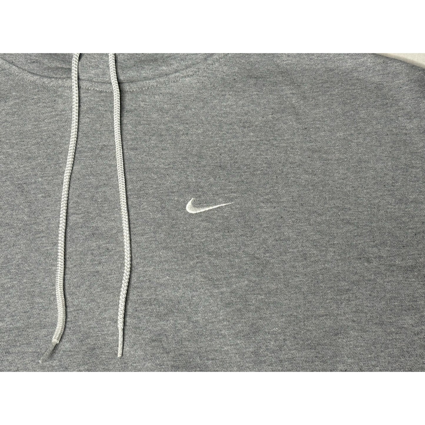 Nike Grey Heavyweight Pullover Hoodie Medium