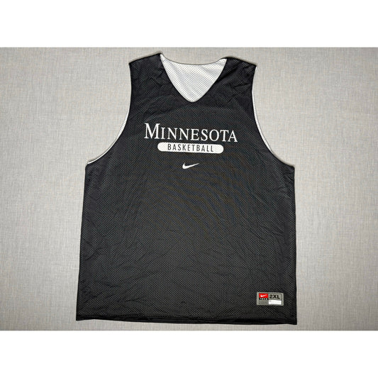 Vintage University of Minnesota UMN Reversible Practice Basketball Jersey 2XL