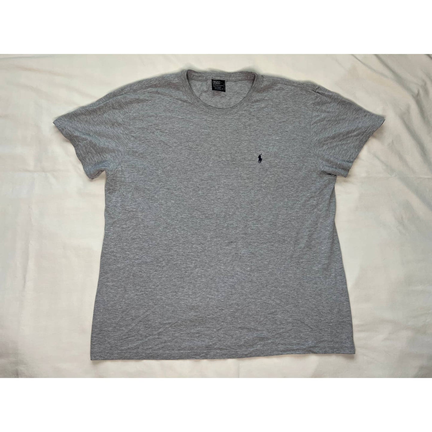 Vintage 90s Polo Ralph Lauren Grey T-shirt XL