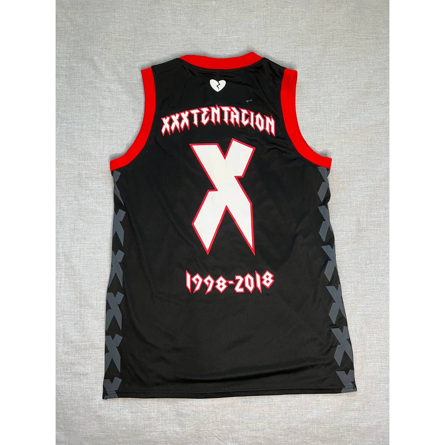 XXXTentacion Rap Basketball Jersey XL