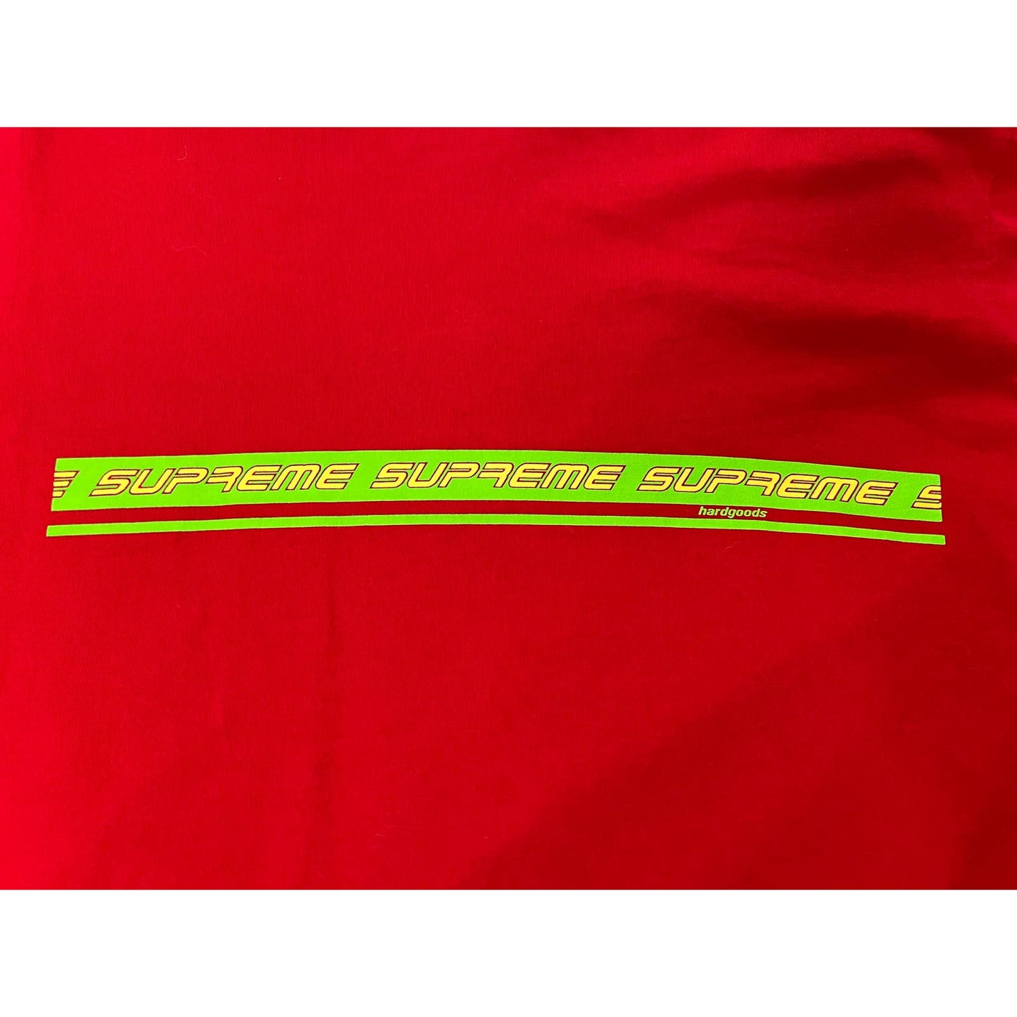 Supreme Hardgoods T-shirt Red SS19 Medium