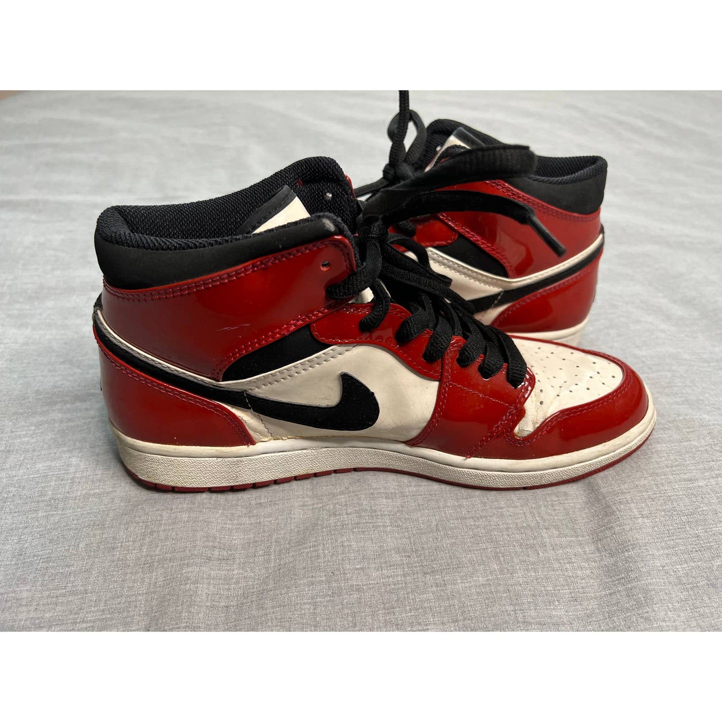 Vintage Air Jordan 1 Mid 2003 Patent Leather Chicago Mens 9