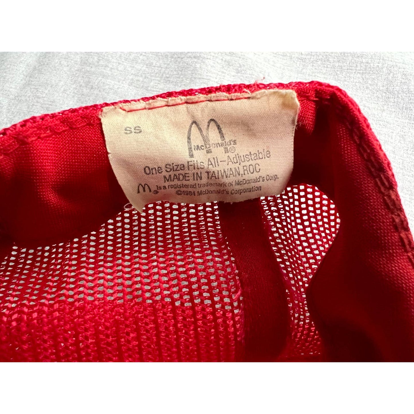 Vintage 1984 Olympics McDonalds Trucker Hat