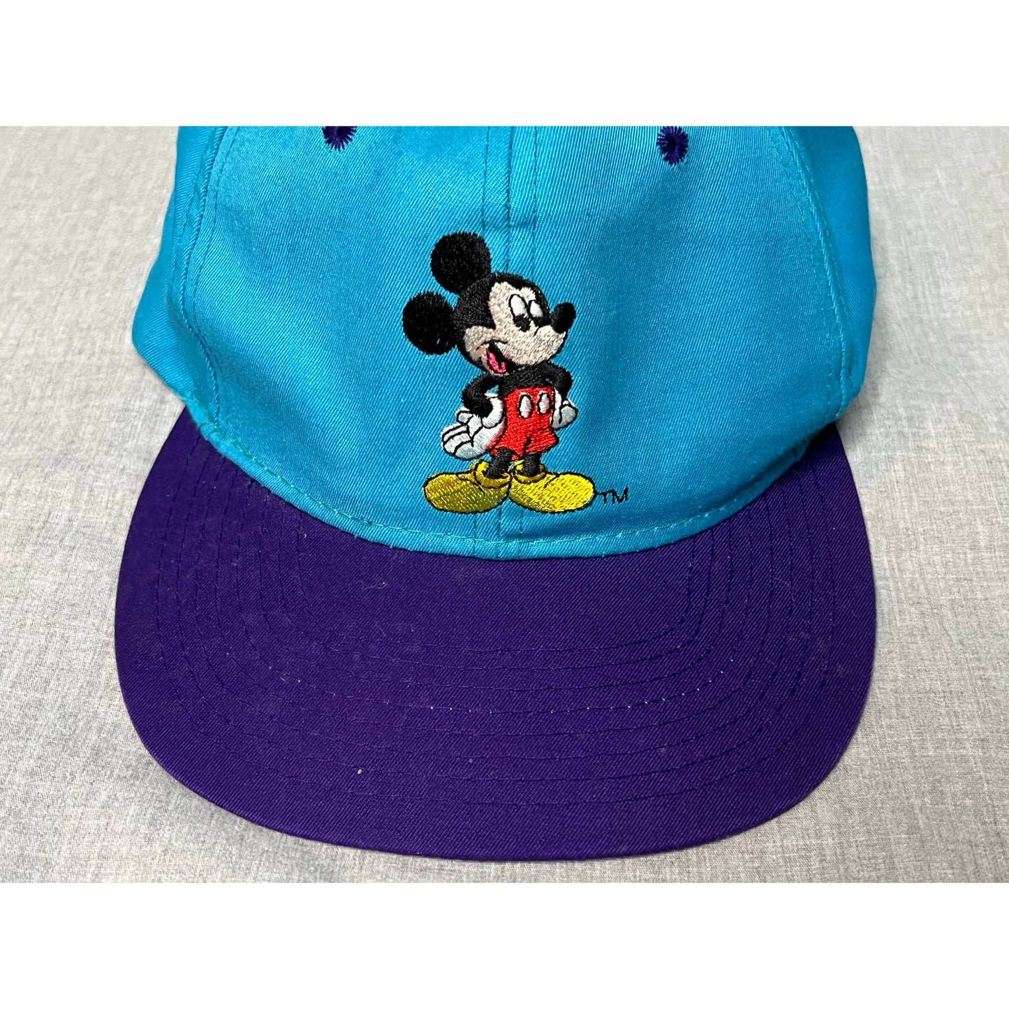 Vintage 90s Mickey Mouse Disney Embroidered Hat