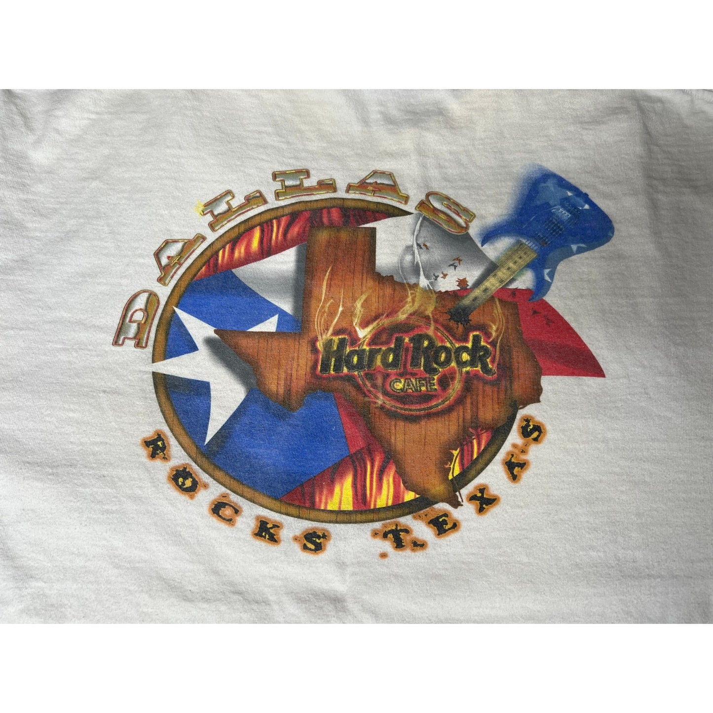Vintage Hard Rock Cafe Dallas Texas Graphic T-Shirt XL