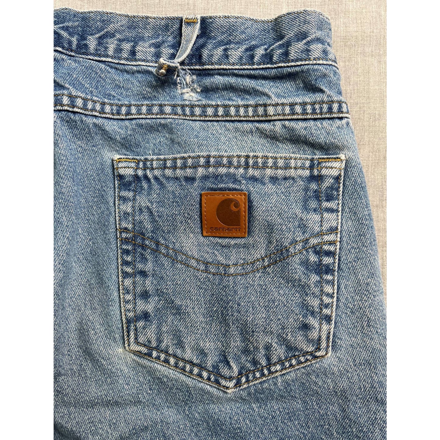 Vintage Carhartt Traditional Fit Blue Jeans 36x32