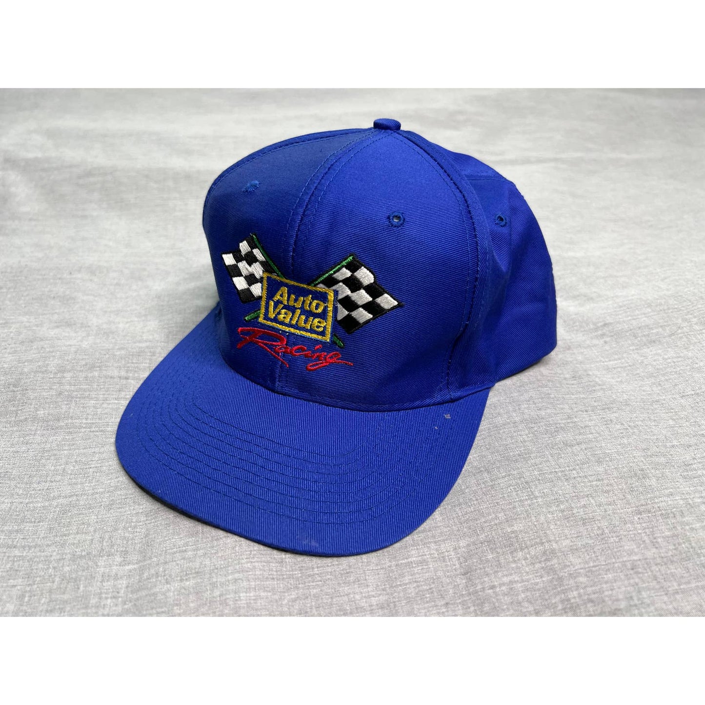 Vintage Auto Value Racing Snap Back Hat