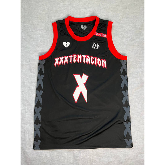 XXXTentacion Rap Basketball Jersey XL